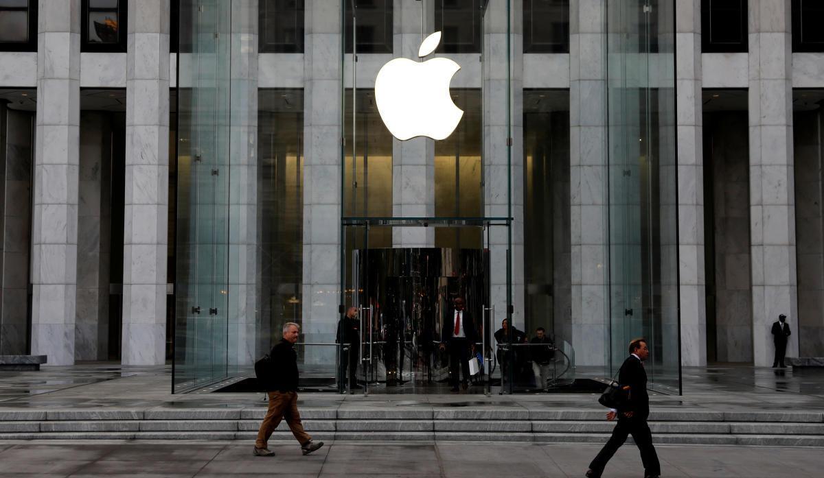 Una imagen de archivo de una tienda de Apple en Nueva York.