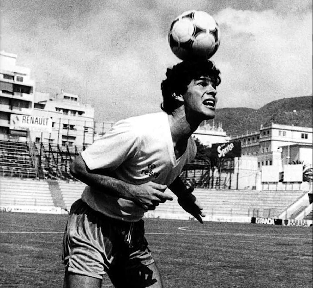 David Amaral, en su etapa como futbolista del CD Tenerife.