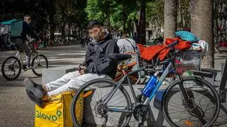 Trapicheos en Glovo: pagar por pedalear