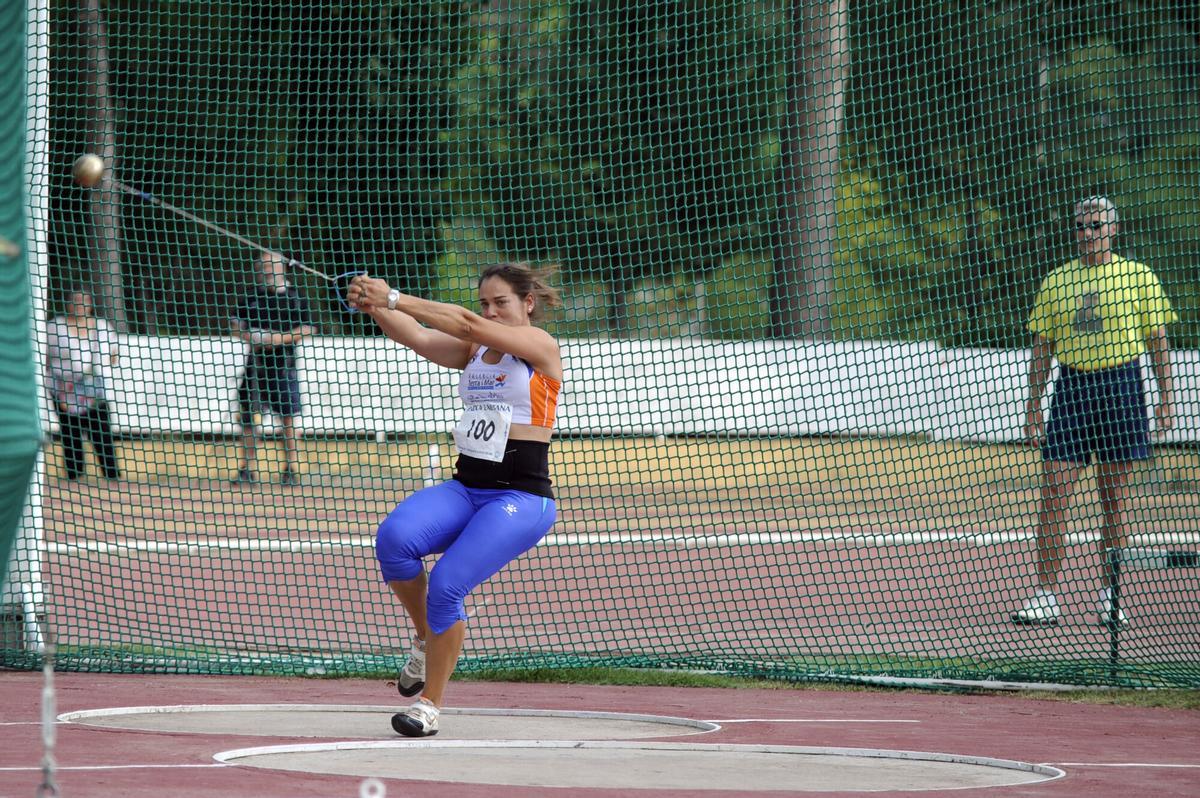 Berta Castells, en el Memorial Julio Álvarez en 2011.