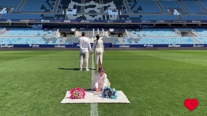 La Rosaleda ayuda a desvelar el género del hijo de Alfonso Herrero