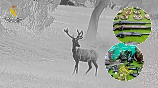 Video | Operación de la Guardia Civil contra el furtivismo en Cáceres