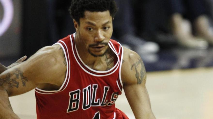 Derrick Rose, jugador de los Bulls.