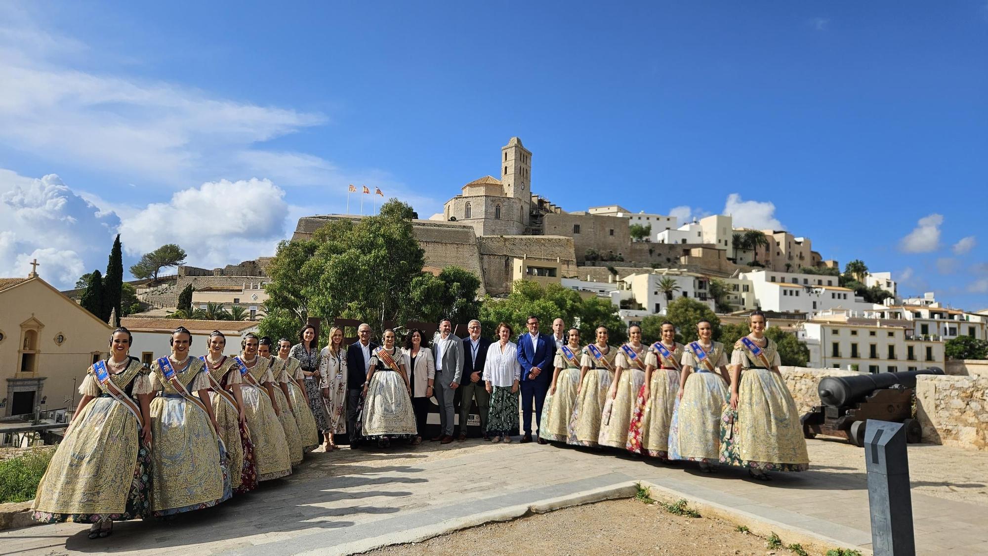 Las imágenes de las falleras 2024 y 2025 en Ibiza