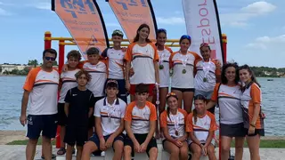 Gabriela Mendes, triple campeona de Baleares de piragüismo con Es Nàutic
