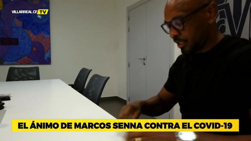 Mensaje de Marcos Senna a un socio del Villarreal que ha superado el coronavirus