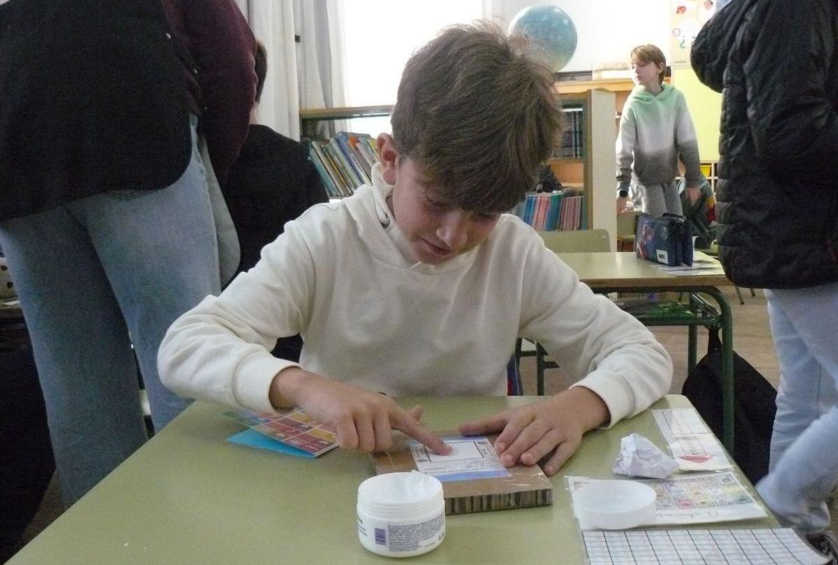 Na pantalla, el robot humanoide «Nova». | J. QUINCE