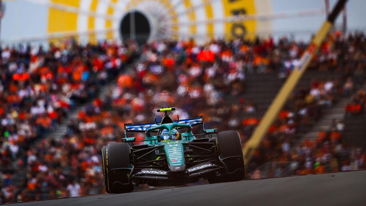 Fernando Alonso en Zandvoort