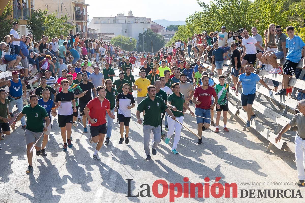 Sexto y último encierro de la Feria Taurina del Arroz en Calasparra