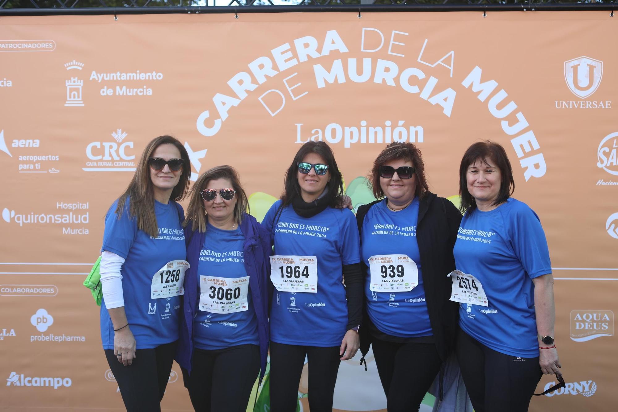 Carrera de la Mujer: así han posado las corredoras en el photocall antes de la salida