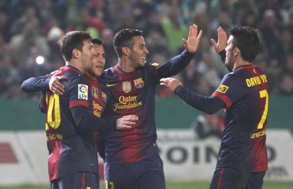 Las imágenes del Córdoba 0-2 Barça