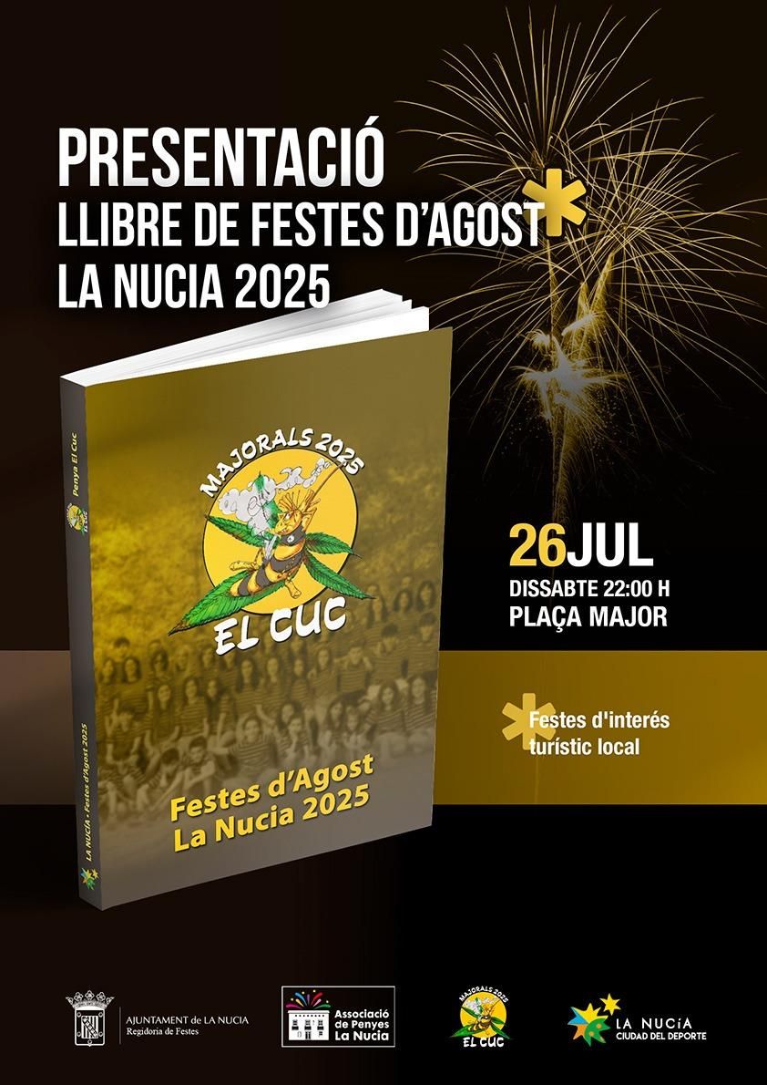 Cartel Presentació del “Llibre de Festes”.