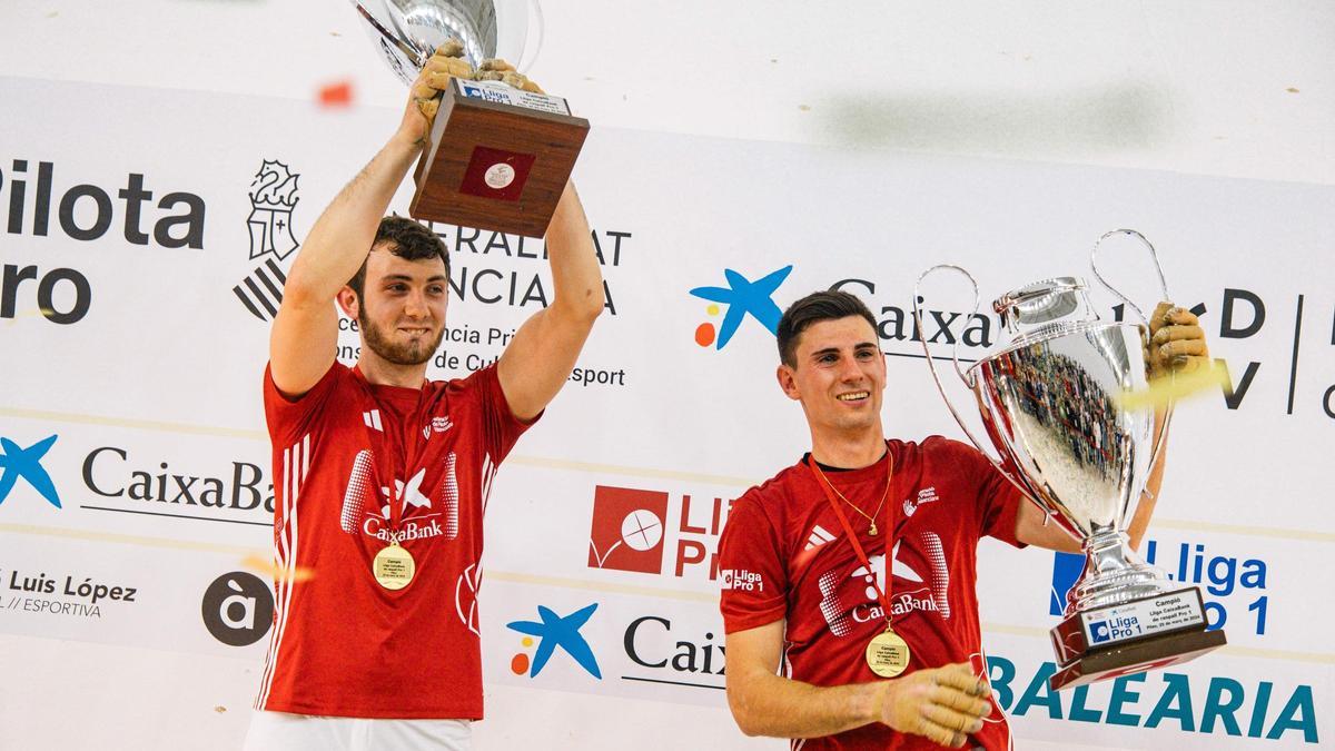 Montaner i Tonet, campions de la Final de la Lliga CaixaBank de raspall Pro1.