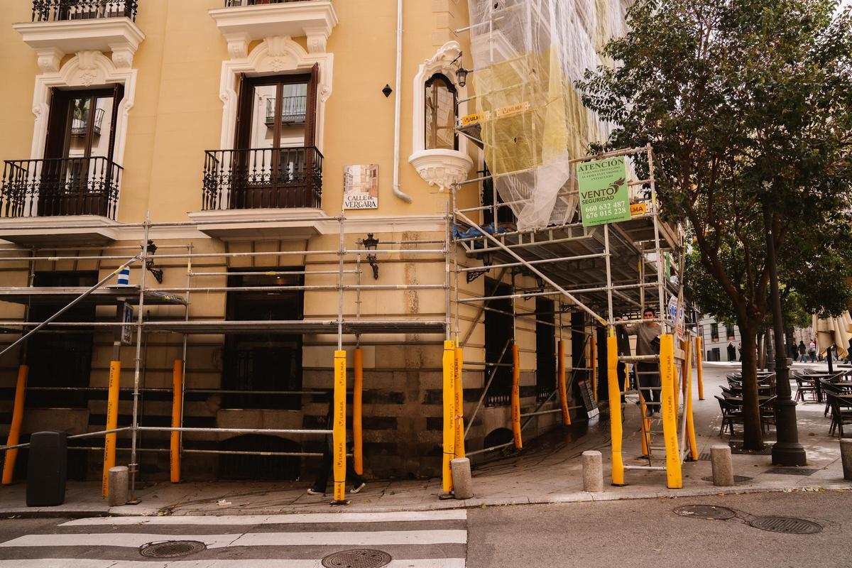 El edificio donde se encuentra La Dolorosa se halla actualmente en obras.