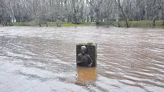 Siete inundaciones graves por las fuertes lluvias en Santiago: 72 l/m2 en 24 horas