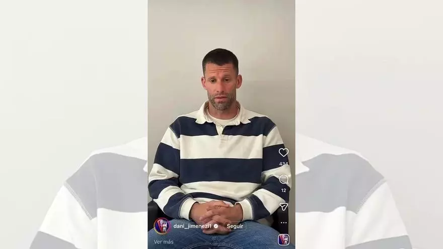 Dani Jiménez pide perdón por su puñetazo a Andrada