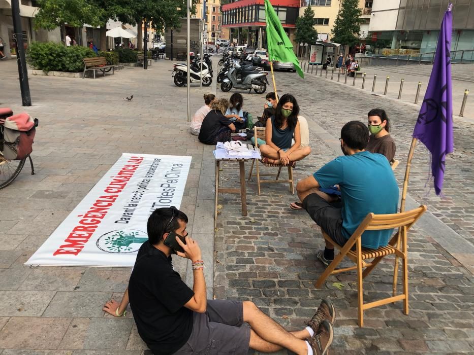 Ocupació d'aparcaments a Girona