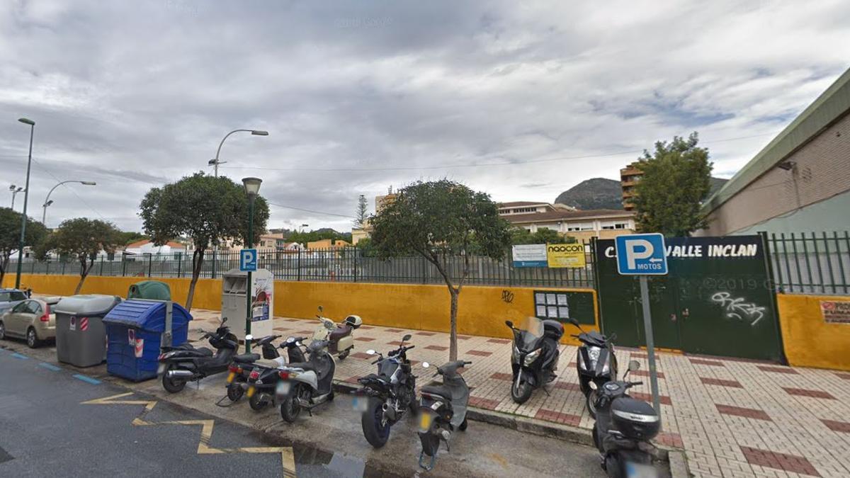 Una imagen del colegio Valle Inclán, en Echeverría del Palo.