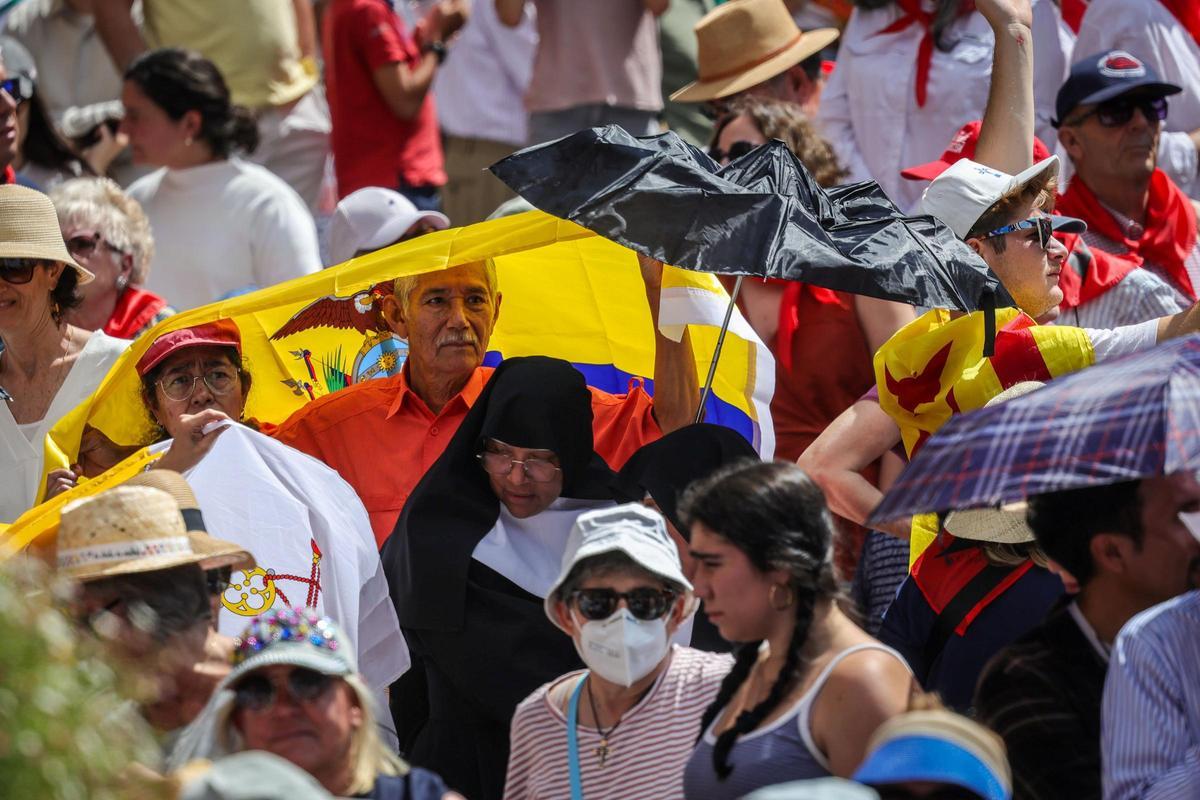 El Papa León XIV visita Montserrat