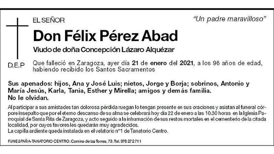 Félix Pérez Abad