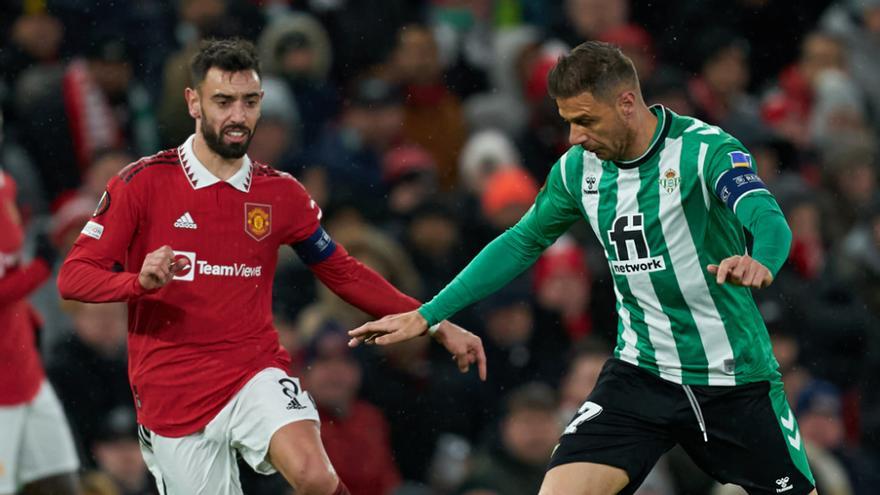 El Betis sucumbe en la segunda mitad ante un gran Manchester United (4-1)