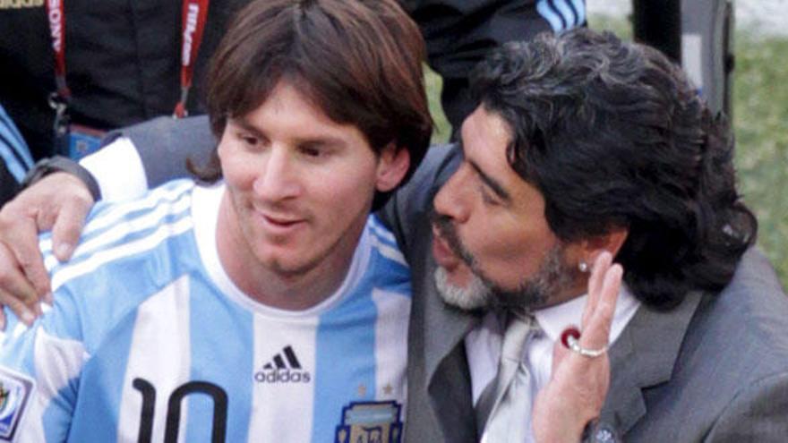 Messi, a 90 minutos de emular a Maradona