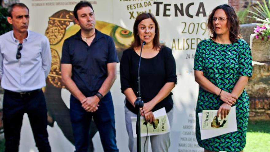 Investigadores de la Uex y la actriz Clara Alvarado, Tencas de Oro