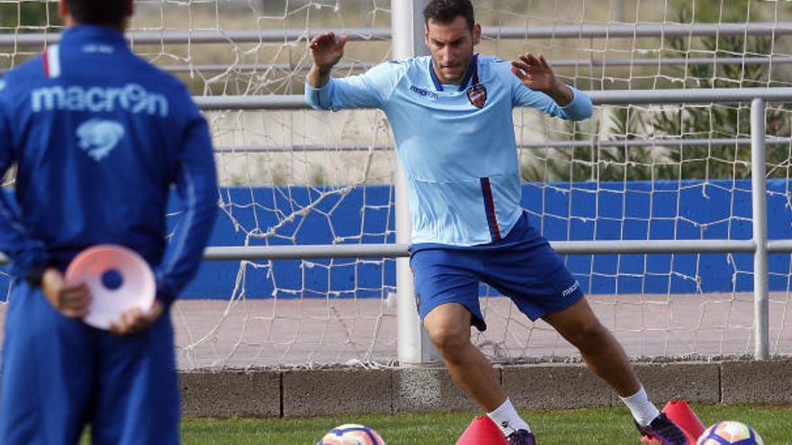 Iván López, en una sesión de esta temporada.