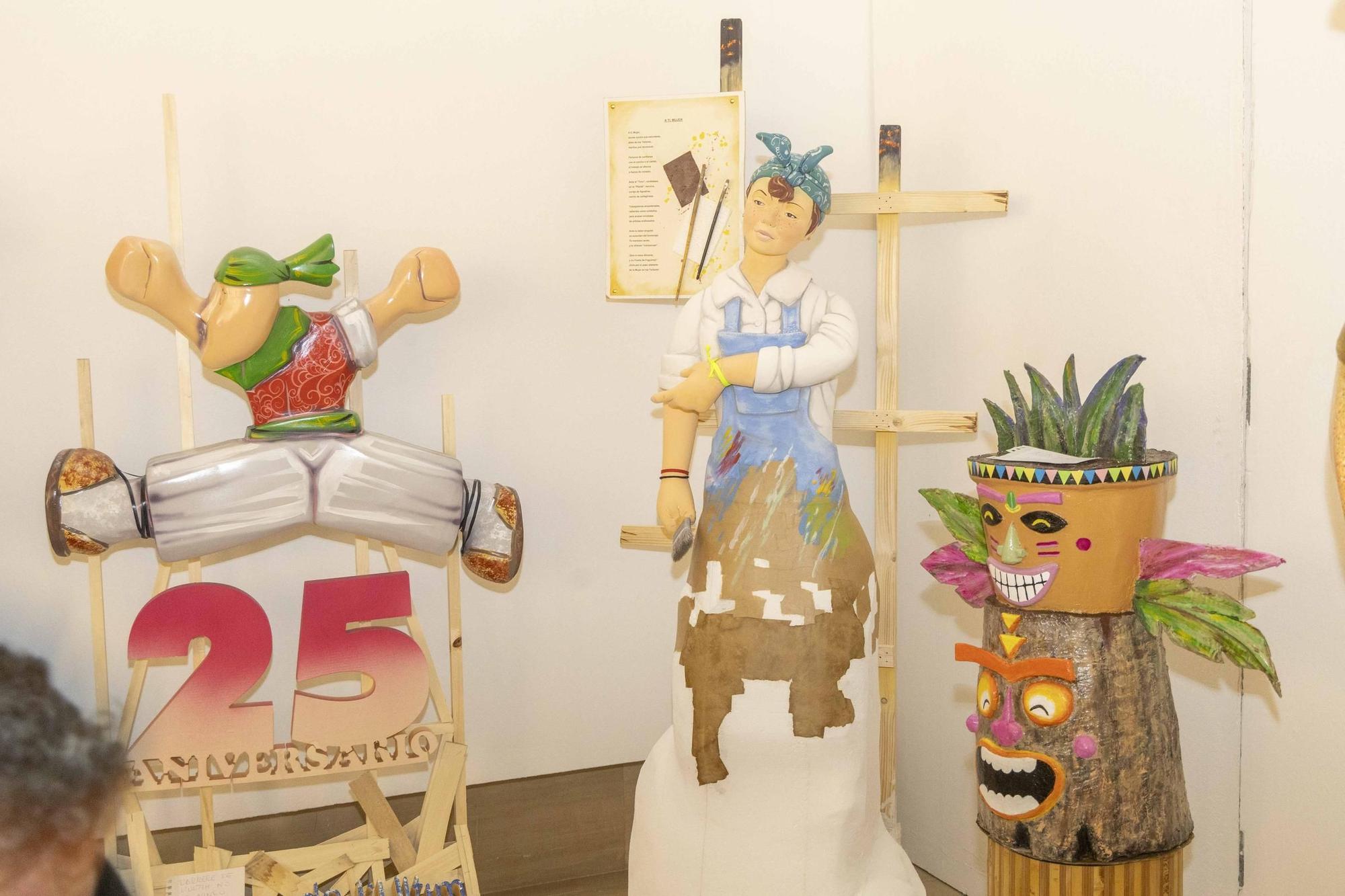 La exposición del Ninot, un homenaje a Pedro Luis Sirvent
