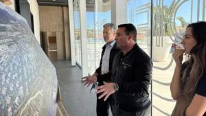 Cano, junto a Vehils y Servent en La Nucía