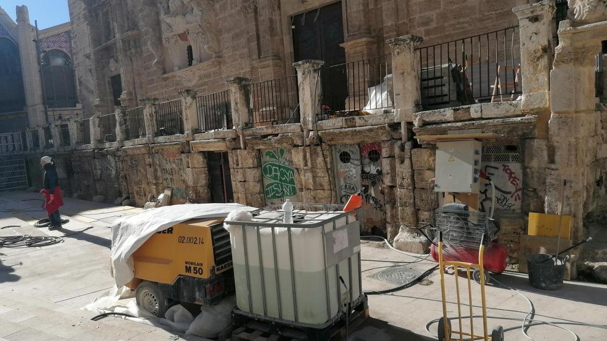 Las "covetes" de Sant Joan, en obras