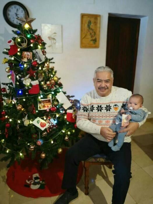 LAIA Con su abuelo José Luis