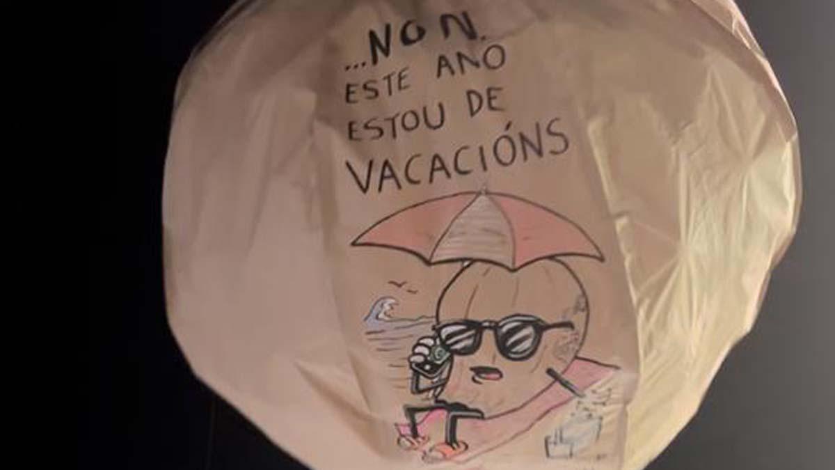 A falta de globo en Betanzos, un "hermano pequeño"