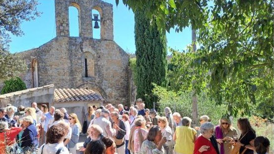 Imatge posterior a un dels concerts que es van fer a l'església de Sant Llorenç de les Arenes, l'any passat.