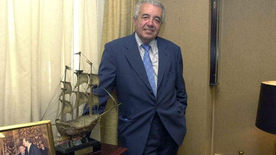 Lorenzo Olarte, expresidente del Ejecutivo canario. i LA PROVINCIA / DLP