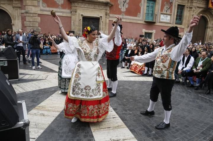 Misa Huertana y procesion de la Virgen de la Fuensanta en el Bando 2015