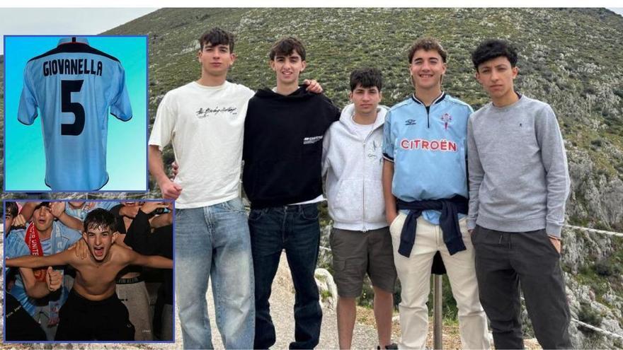 Pierde en Praza de América la camiseta del Celta que le había regalado su abuelo antes de morir: «Tiene un gran valor sentimental»