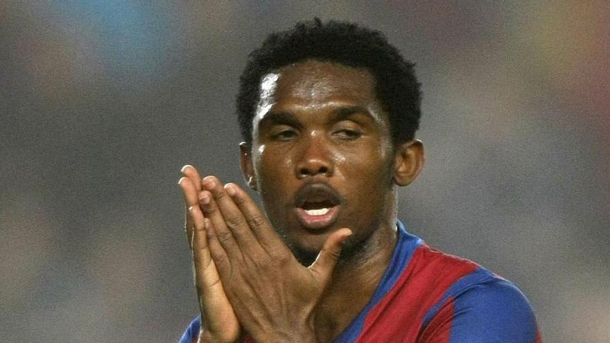 Eto&#039;o sufre un fuerte accidente automovilístico en Camerún