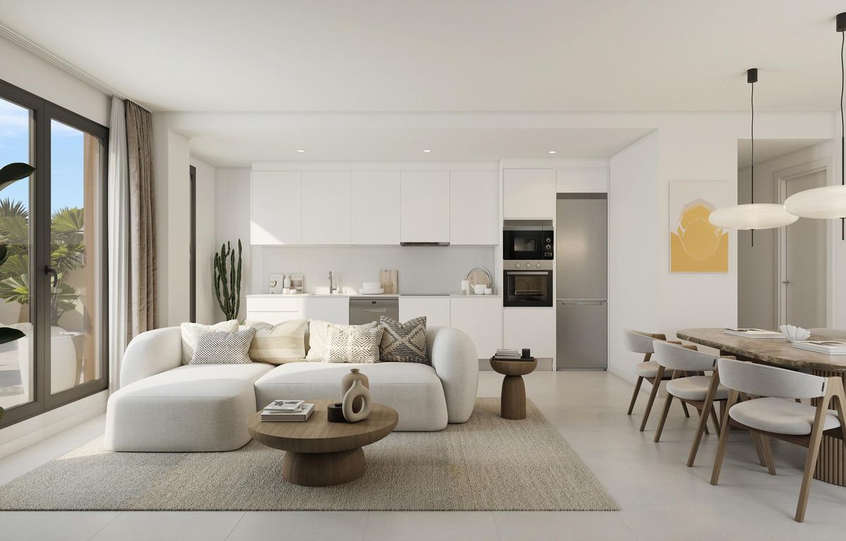 Interior de una de las viviendas de Creative Homes Bulevar.