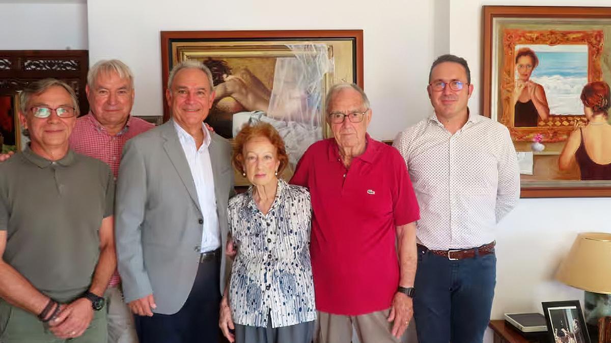 Muere en Altea el pintor Alfonso Saura, uno de los artistas que contribuyeron a convertir la villa en referente cultural