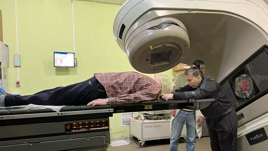 Secció d'oncologia de l'hospital a la ciutat de Jerkov