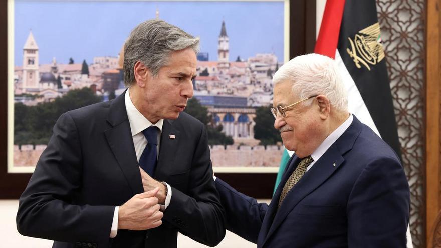 Blinken traslada a Abás la preocupación de EEUU por el futuro de los palestinos