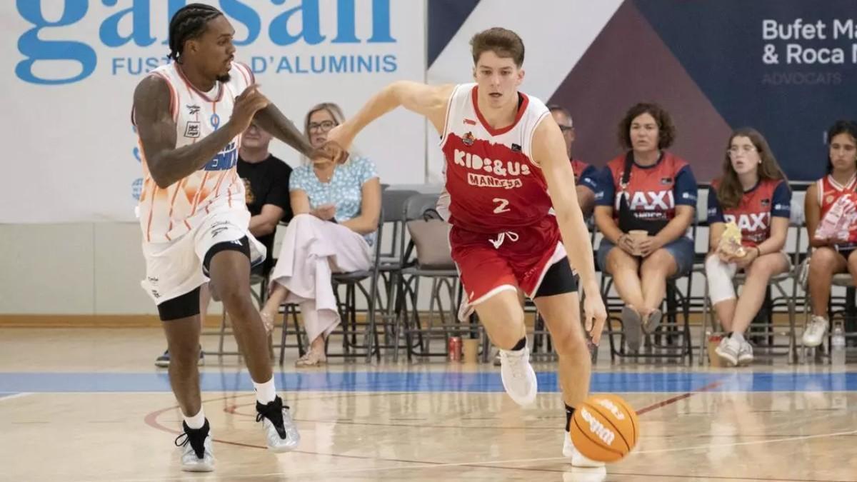 El Kids&Us Manresa arranca a toda velocidad en Navàs pese a las bajas (113-91)