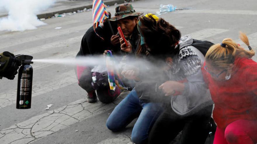 Bolivia: violenta represión de una marcha de cocaleros