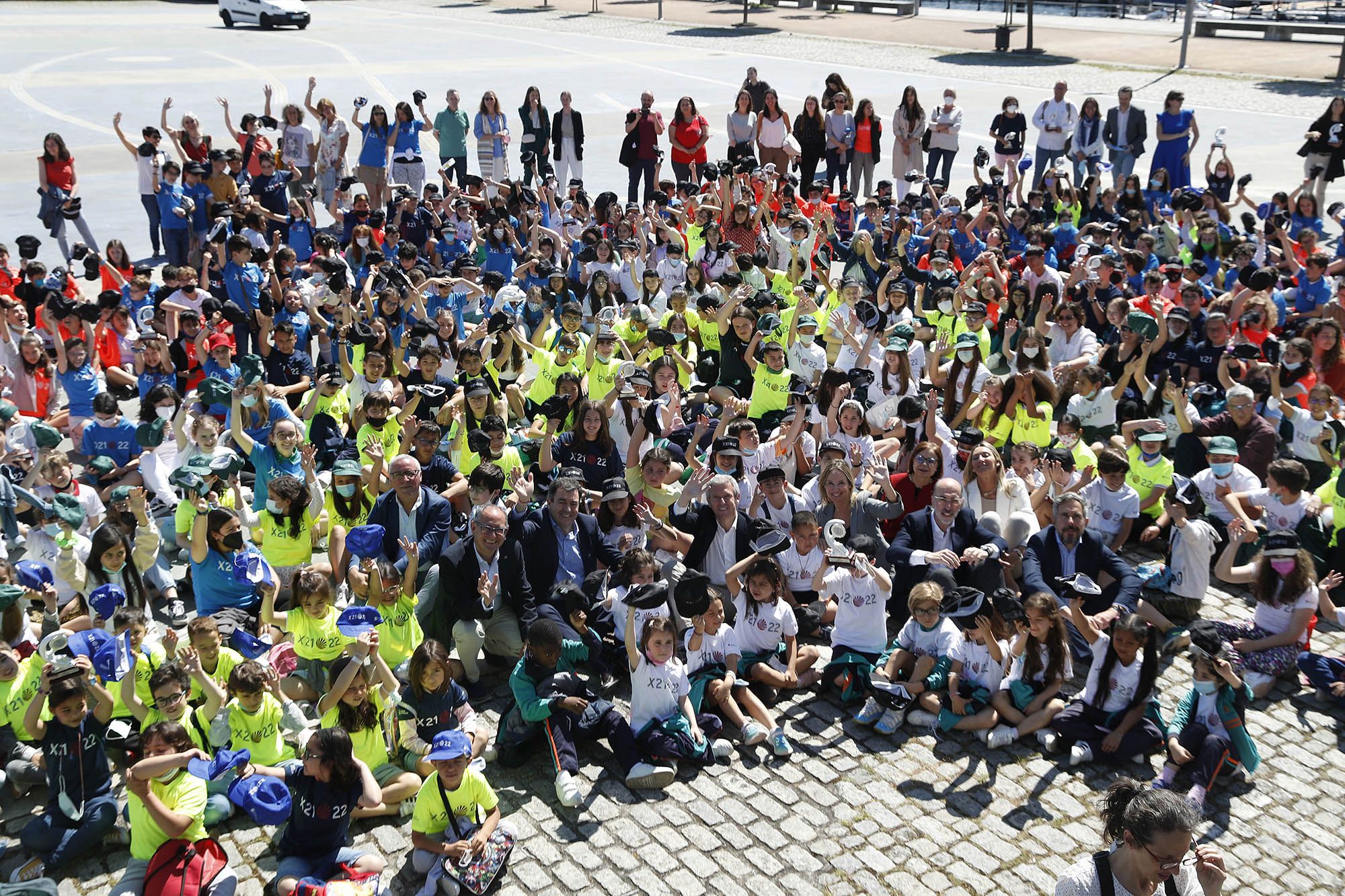 A primeira promoción de graduados en O Camiño