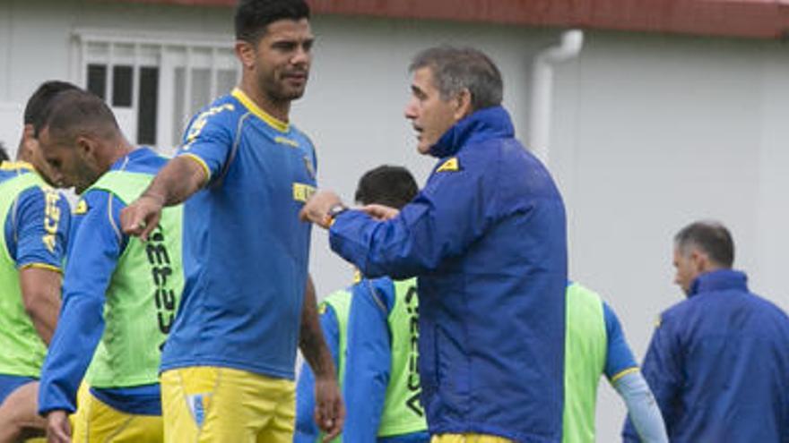 Entrenamiento de la UD de esta semana. | QUIQUE CURBELO