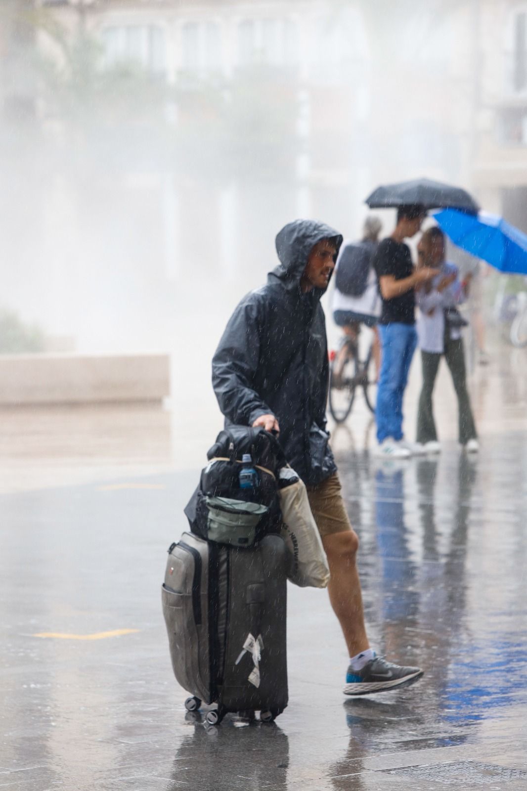 El temporal de lluvias en València, en imágenes