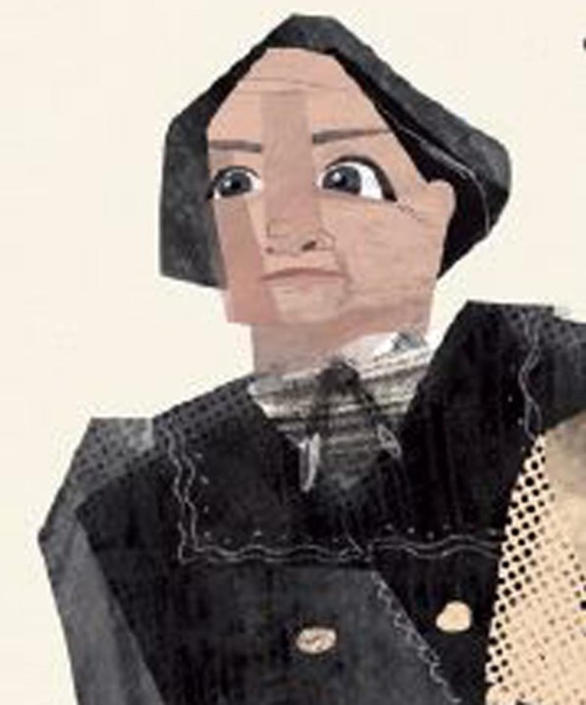 Concepción Arenal a la il·lustració del calendari. | Laura Romero Pereira