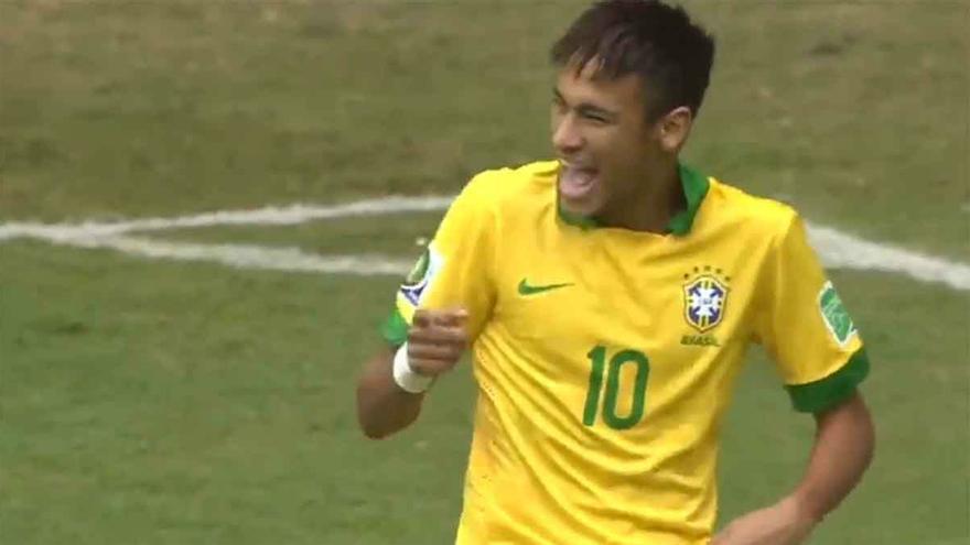 El golazo de volea de Neymar contra Japón de la Copa Confederaciones de 2013