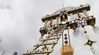 Mazo celebra el Corpus más vertical de Canarias